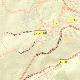 Octeville Street Map