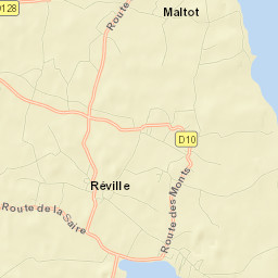 Réville Street Map