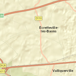 Valliquerville Street Map