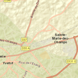 Sainte-Marie-des-Champs Street Map