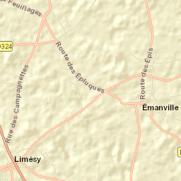 Limésy Street Map