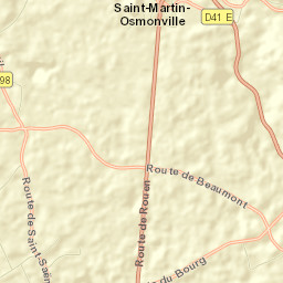 Saint-Martin-Osmonville Street Map