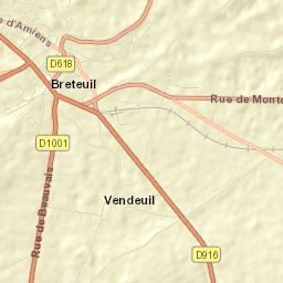 Breteuil Street Map