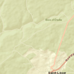 Saint-Léger Street Map