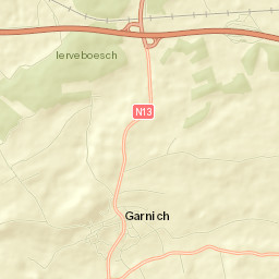Garnich Street Map