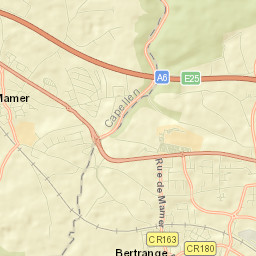 Bertrange Street Map