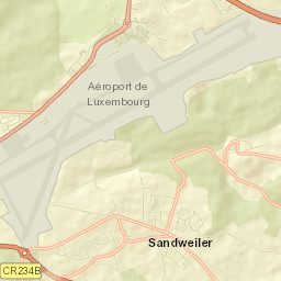 Sandweiler Street Map
