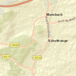 Schuttrange Street Map