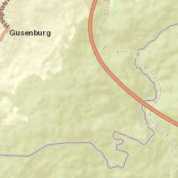 Gusenburg Street Map