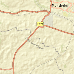 Monsheim Street Map