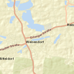 Weisendorf Street Map