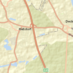 Heßdorf Street Map