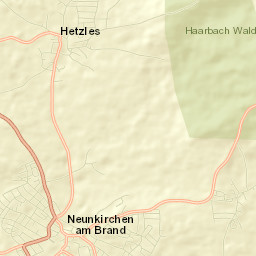 Neunkirchen am Brand Street Map