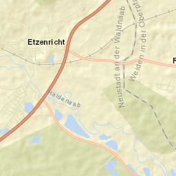 Etzenricht Street Map