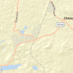 Chlumčany Street Map