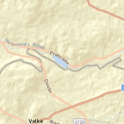 Velké Opatovice Street Map