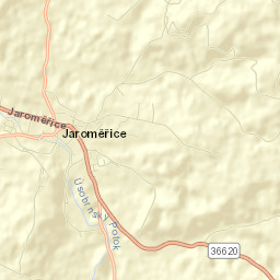 Jaroměřice Street Map