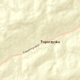 Toporzysko Street Map