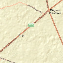 Miejsce Piastowe Street Map