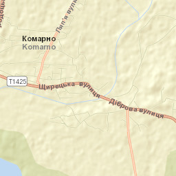 Komarno Street Map