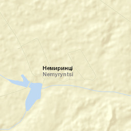 Nemyryntsi Street Map
