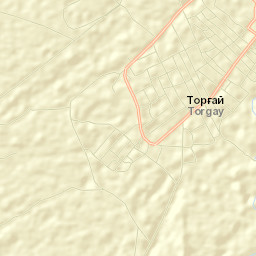 Torghay Street Map