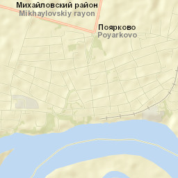 Poyarkovo Street Map
