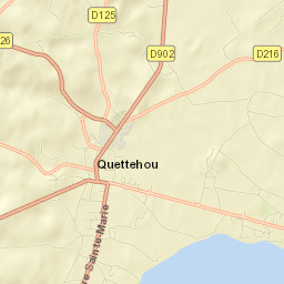 Quettehou Street Map