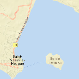 Saint-Vaast-la-Hougue Street Map