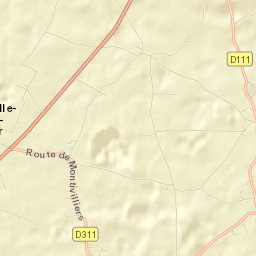 Cauville-sur-Mer Street Map