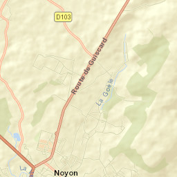 Noyon Street Map