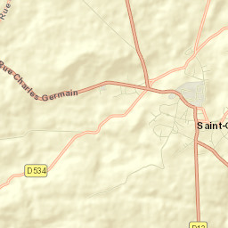 Saint-Gobain Street Map