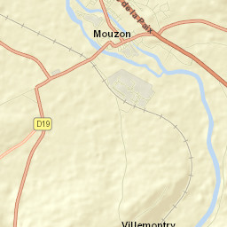 Mouzon Street Map