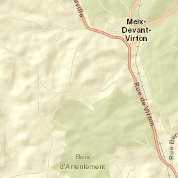 Meix-devant-Virton Street Map