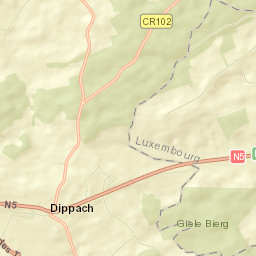 Dippach Street Map