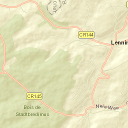 Lenningen Street Map