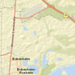 Bobenheim-Roxheim Street Map