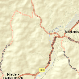 Mörlenbach Street Map