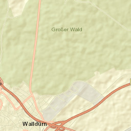 Walldürn Street Map