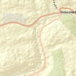 Grünsfeld Street Map