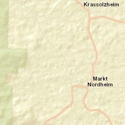 Markt Nordheim Street Map