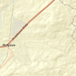 Holýšov Street Map
