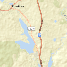 Žďár nad Sázavou Druhy Street Map