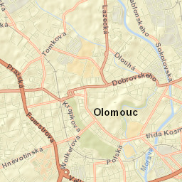 Olomouc Street Map