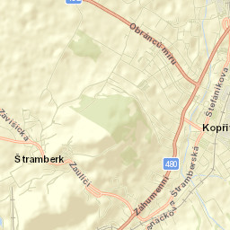 Kopřivnice Street Map