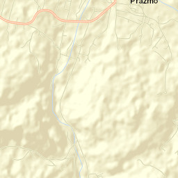 Pražmo Street Map