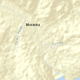 Morávka Street Map