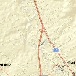 Návsí u Jablunkova Street Map