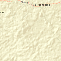 Strachocina Street Map