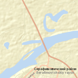 Serafimovich Street Map